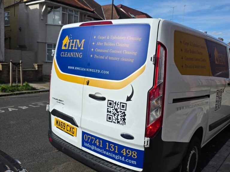 HM CLEANING LTD VAN